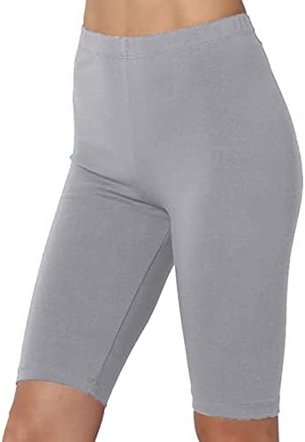 Bikerske kratke hlače za žene Duljina koljena Modna joga vježba vježbe Capri hlače visoki struk Boyshorts Ležerne prilike