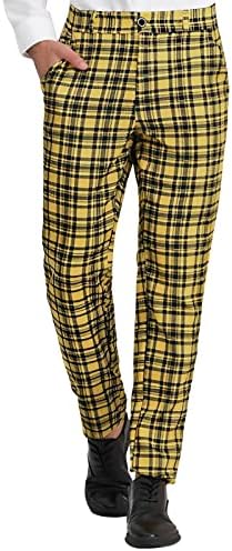 Sa memorijskim muškim proljetnim kotrljanim pantalonama plairan s tipkama MID FIAT-a Multi džepovi casual obrezive hlače Glitter pjene