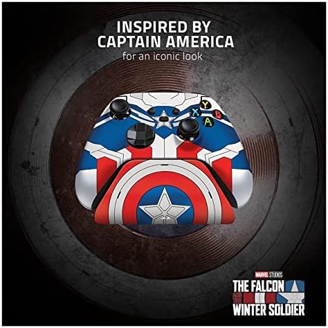 HEBBES XB RAZER Limited Edition Captain America Bežični kontroler i brzi štand za punjenje Kompatibilan je s Xbox serije X S Xbox One