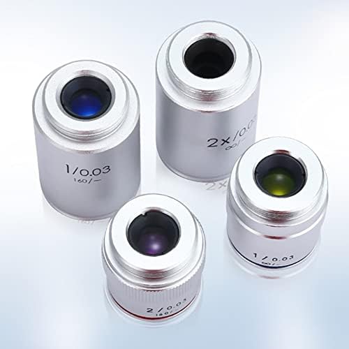 Oprema za mikroskop objektivni mikroskop 1x 2x Infinity Objective Lens profesionalni mikroskop pribor za laboratoriju potrošni materijal