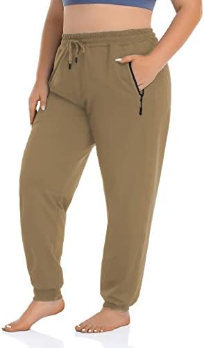 Zerdocean ženske plus veličine aktivne dukseve konusne vježbanje Cauel Lounge Hlače Joggers hlače
