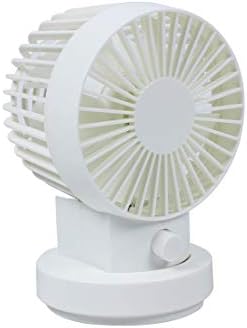 WLXP sklopivi stolni stolni stol za hlađenje ventilatora za ručnu ventilaciju tihi ventilator USB punjenje Mini radne površine Rotirajući ventilator vjetra dvostrukog vetra
