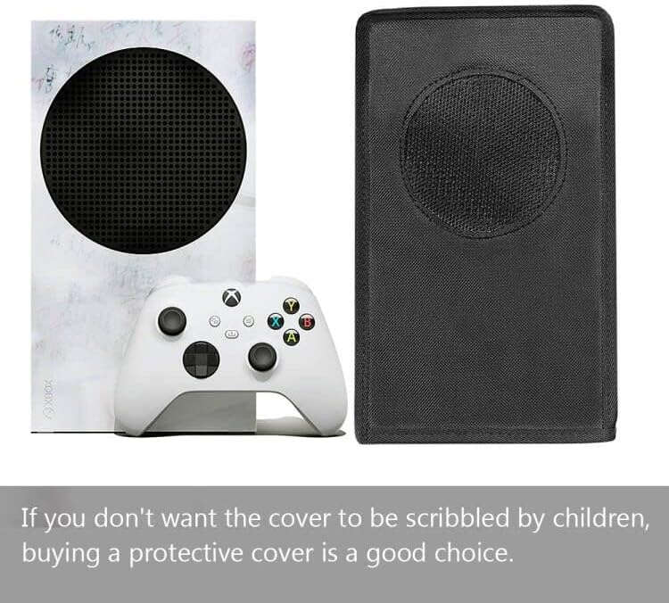 Seracle najlonski poklopac za prašinu za konzolu Xbox serije S, dizajn mreže za disipaciju toplote, vodootporan, izdržljiv poklopac otporan na prašinu i vjetar
