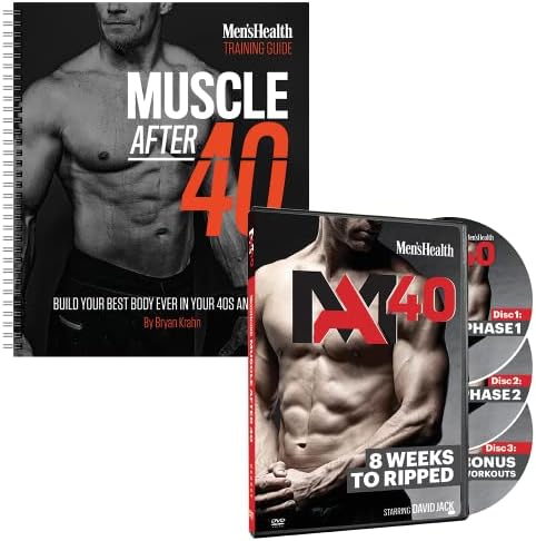 Muške mišiće zdravlja nakon 40 punih programskih vodiča i DVD paketa