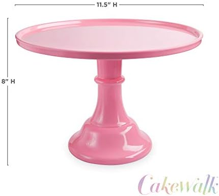 Twine ružičasti melaminski stalak za torte, štand od cupcake, kućni dekor, servis prehrane, pribor za desert, ružičasta, set od 1