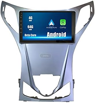 Android 10 Autoradio auto navigacija Stereo multimedijalni plejer GPS Radio 2.5 D ekran osetljiv na dodir zahyundai Azera 2011-2013 Okta jezgro 4GB Ram 64GB ROM