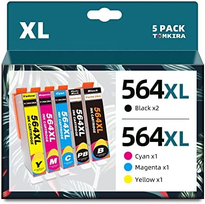 5 pakovanja 564xl 564 kertridža sa mastilom zamena za HP 564 564XL kombinovani paket radi sa Photosmart