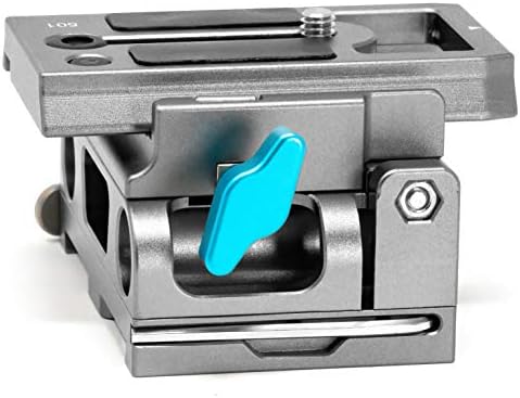 KONDOR plava univerzalna 15mm LWS Arri standardna Osnovna ploča za Blackmagic džepnu kino kameru 4k / 6k kavez