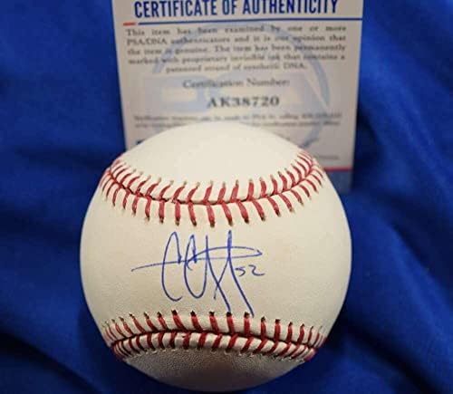 CC Sabathia Psa DNA CERT Autograph Velika liga OML ručna potpisana bejzbol - autogramirani bejzbolls