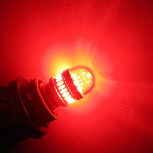 Wljh 2x Super Bright Red 1156 komplet LED sijalica-zamjena za zadnje žmigavce, rep, kočnice, stop lampe