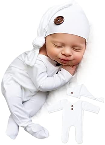 Novorođena fotografija rekviziti kostim Vilenjaka Dječiji kombinezon sa šeširima za dječake i djevojčice Photoshoot