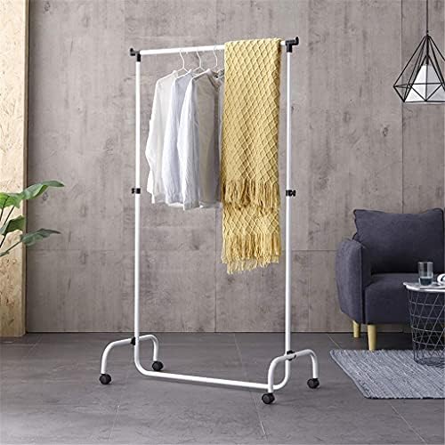 Početna elegantna i jednostavna metalna šina za odjeću, može pomjeriti vanjski stalak za odjeću u spavaonici