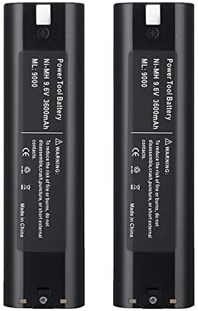 Topbat 3.6Ah zamjenska baterija kompatibilna sa Makita 9.6 V baterija 9000 9001 9002 9033 9600 193890-9 192696-2 632007-4 2pack
