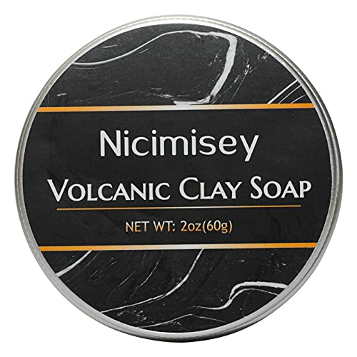 Nicimisey vulkanska glinena kutija za pjenjenje sapuna za pranje lica sve tipove kože sredstvo za
