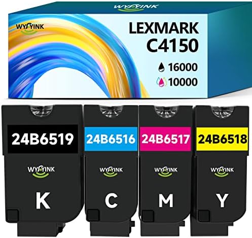 WYFYINK C4150 24b6519 24b6516 24B6517 24b6518 prerađena zamjena tonera za Lexmark C4150 štampač