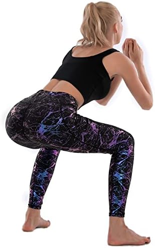 Orlusa joga hlače za žene džepove Trag Workout Flare Capri tik tok gamaši podizanje