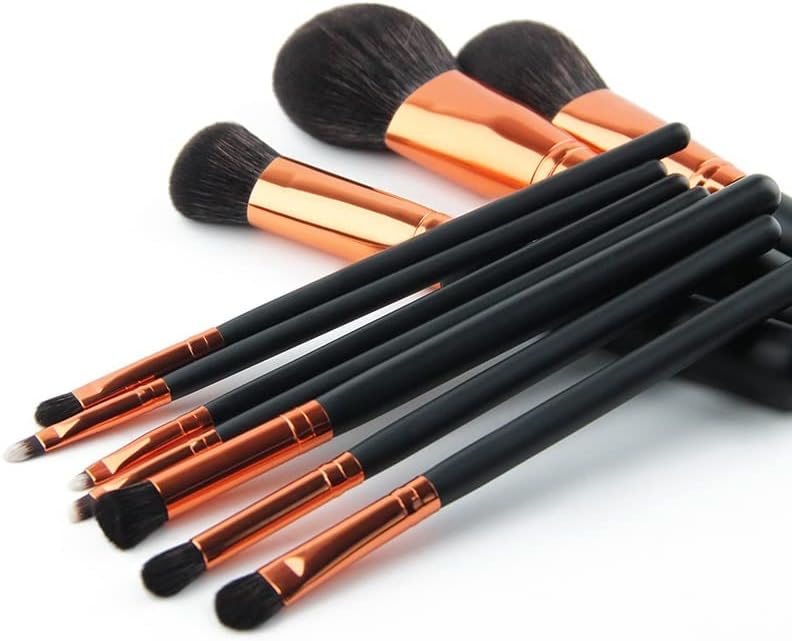 N / A 10pcs Professional Makeup četkice Set Foundation Eyeshadow miješanje praška Make up Kit Kit