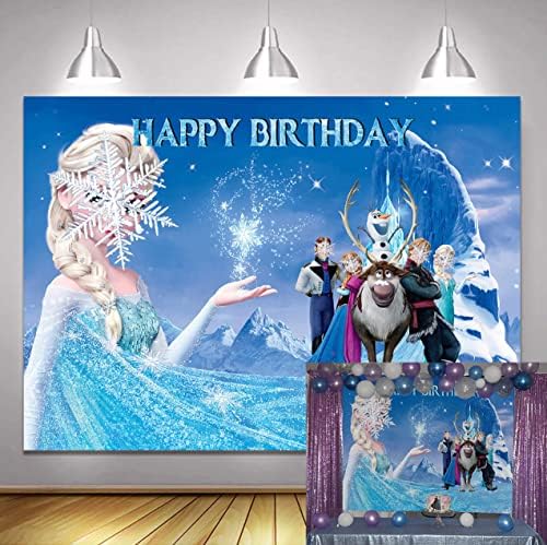 Princeza Sretan rođendan pozadina za djevojka Rođendanska zabava dekoracija princeza Tema Party