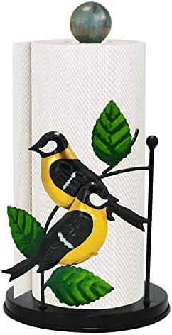 Gojoamoy magpie Bird papirnati ručnik nosač ručnika, kuhinjski pribor za pribor papirnati ručnik Brojač za organizaciju i skladištenje, operativni roll dispenzer rolne