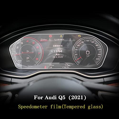 Funiur ekran za automobile Instrument Tabla od kaljenog stakla GPS Brzinomjer zaštitni filmski pribor，za Audi Q5 2021 2022