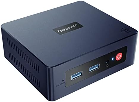 Beelink 11. Gen procesor N5095, Mini s Mini PC sa 8GB DDR4 + 128GB SSD, Mini računar podržava