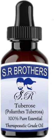 S.R braća Tuberose Pure & Prirodni terapeutski grade esencijalno ulje s kapljicama 15ml