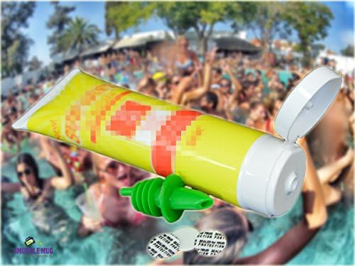Šverc šolja BoozeBrella & amp; krema za sunčanje set tikvica | skrivena tikvica diskretan alkohol kontejneri