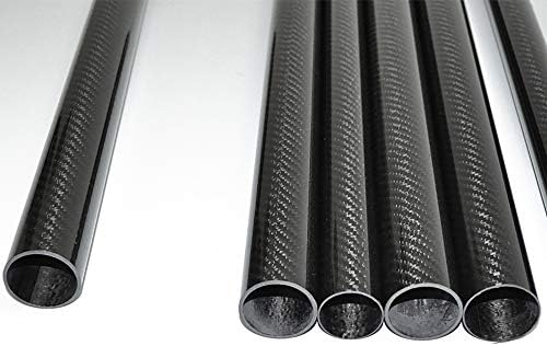 Abester 1kom karbonskih vlakana cijev od 18mm x ID 15mm x 1000mm 3k sjajni običan Roll umotan štap ležaj stub H