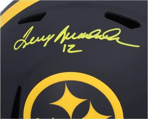 Terry Bradshaw Pittsburgh Steelers potpisao Riddell Eclipse replika Replika kaciga-autogram NFL kacige