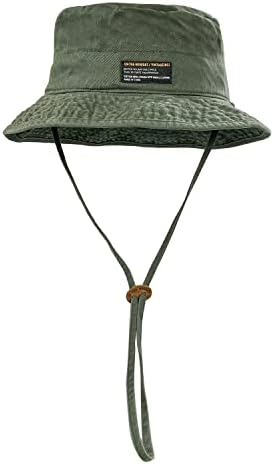 Croogo Boonie Hat Vanjski ribolovni kape Ripstop otporna na suzu Pamuk kape za džunglu sa kamencem brade kape za muškarce