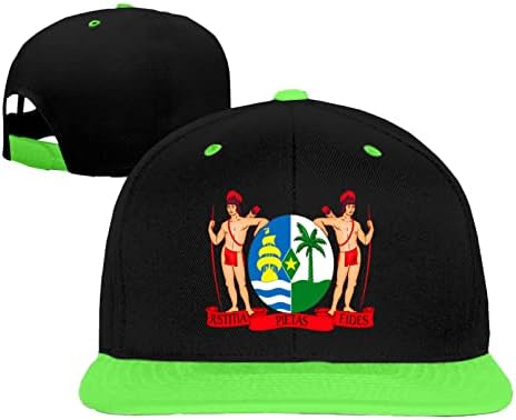 Nacionalni amblem Surinama Hip Hop Cap Caps Boys Girls ugrađene kape za bejzbol šeširi