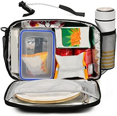 Emelivor izolovana torba za ručak za žene i muškarce-Owls kutija za ručak višekratna hladnjača sa naramenicom za školski piknik
