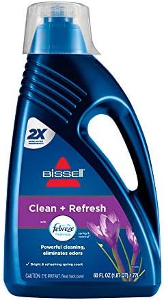 BISSELL DeepClean + Refresh with Febreze Freshness Spring & amp; Formula obnove, 1052a, 60 unci
