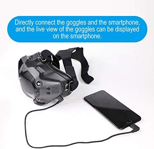 FPV prva osoba pogledajte Drone dodatne naočare V2 kabl kompatibilan sa DJI FPV Goggles V2 Povežite se na iOS telefone