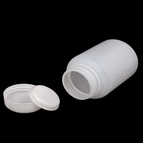 Novi LON0167 5pcs 100ml plastična široka laboratorijska usta za boce sa širokim usta, boca za brtvljenje Bijela (5 Stücke 100 ml Kunststoff Weithals ReagenzFlasche sonde Sellling Flasche Weiß