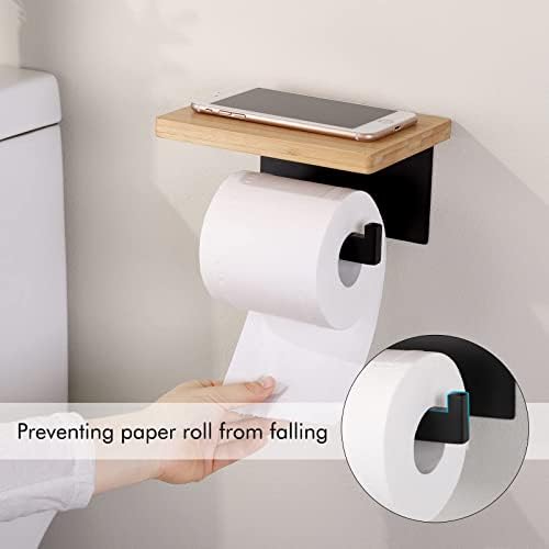 KES papirnati ručnik i toaletni držač papira sa držačem ručnika i ručnika za kupatilo, mat