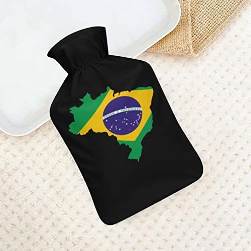 Mapa brazilske zastave gumena vreća za toplu vodu sa slatkim poklopcem za grčeve u periodu protiv