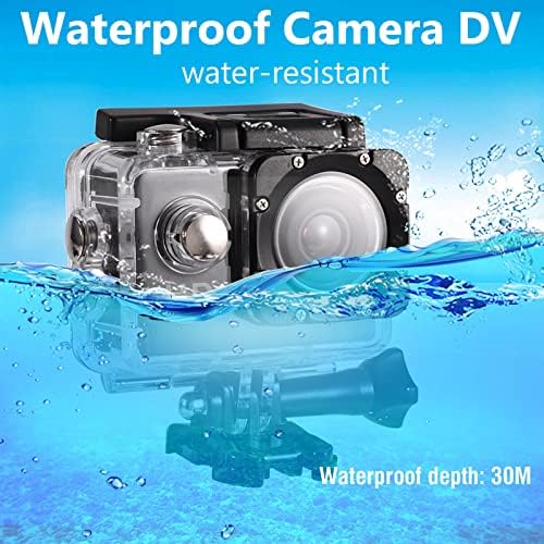 Vodootporna DV kamera Dugi život Sportska kamera Professional Dizajn za jasan vizualni užitak za podvodni vijek trajanja
