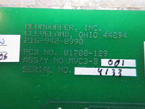 Neunderfer MVC-III Kontrola mikroprocesorskih napona 81700-129 MVC3-B001 PLC