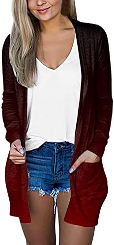 Ženska modna kardigan Ležerne prilike za ispis Dugi rukavi TOP CARDIGAN jakna Cardigan pulover džemperi za žene