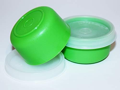 Tupperware Set od 2 mrvica 1 unca Mini kontejneri zeleni