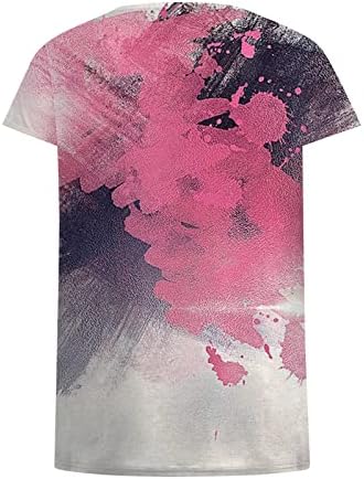 Ženski kratki rukav Dressy Casual Slatko tiskano ljeto moda 2023 Košulje Trendi bluze Labavi