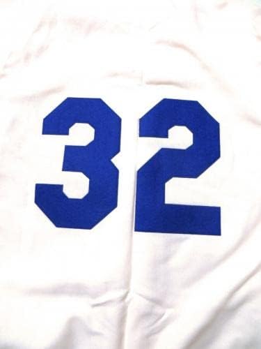 Sandy Koufax Autographing Mitchell & Ness Jersey 1963 Dodgers Home MLB YP045650 - autogramirani MLB dresovi