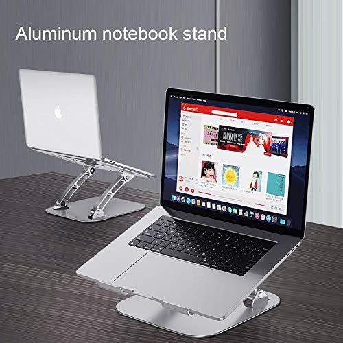 Štand Boxwave i nosač za Ruggtek RT 310 - Executive Versaview Laptop postolje, ergonomski podesivi metalni laptop zastoj za Ruggtek RT 310 - Metalno srebro