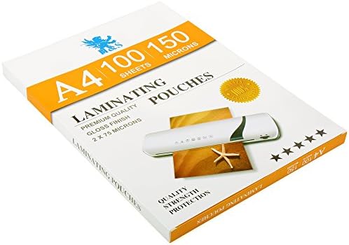Listovi za laminiranje H&S-100 kom x A4-kristalno čiste laminatne vrećice - umjetnik-kvalitetnog Laminatora