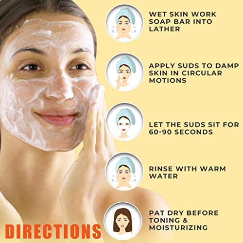 10% sumporni sapun za čišćenje lica i tijela – potpuno prirodno sredstvo za čišćenje lica za akne,