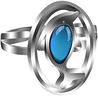 Tinejdžerski prstenovi podesivi prstenovi miješane boje mijenjaju prstene temperature prsten za prste