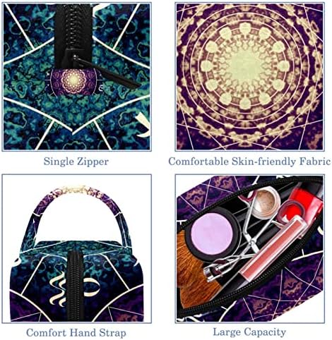 Tbouobt kozmetičke vrećice za žene, torba za šminku Travel Toaletna torba Organizator, kompas za konstelaciju