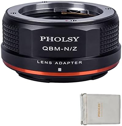 Adapter za montiranje folisnog objektiva kompatibilan s rollei QBM montirajućim objektivom na Nikon Z Mount Cameru Compatibilan sa Nikon Z FC, Z30, Z9, Z8, Z6 II, Z7 II, Z6, Z7, Z5, Z50