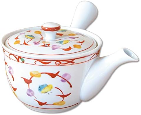 Japanski čapReramički Kyusu 11.2 oz Made u Japanu Arita Ware Porcelanski čaj za čaj Nishiki-Chidori